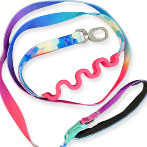 Multi-Purpose Hands Free Leash with Shock Absorb Hex Gradient