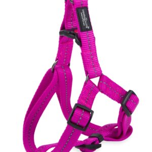 Reflective Supersoft Webbing Step-In Harness Magenta