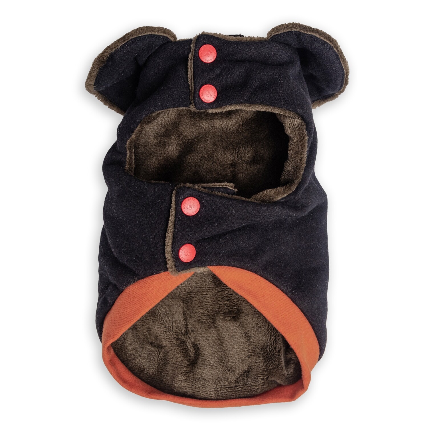 Snore-A-Saur Winter Cape Black - Image 2