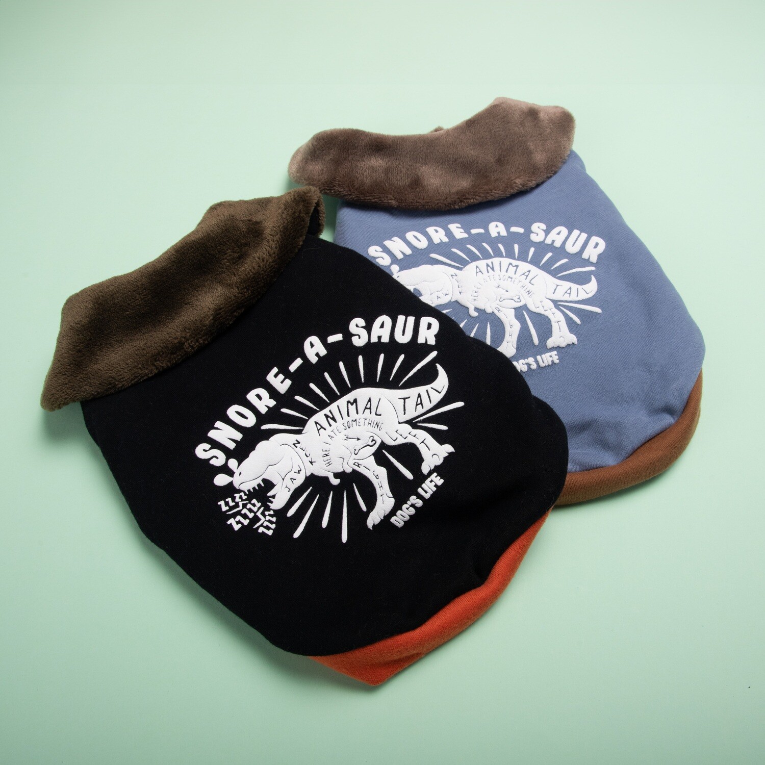 Snore-A-Saur Winter Cape Black - Image 4