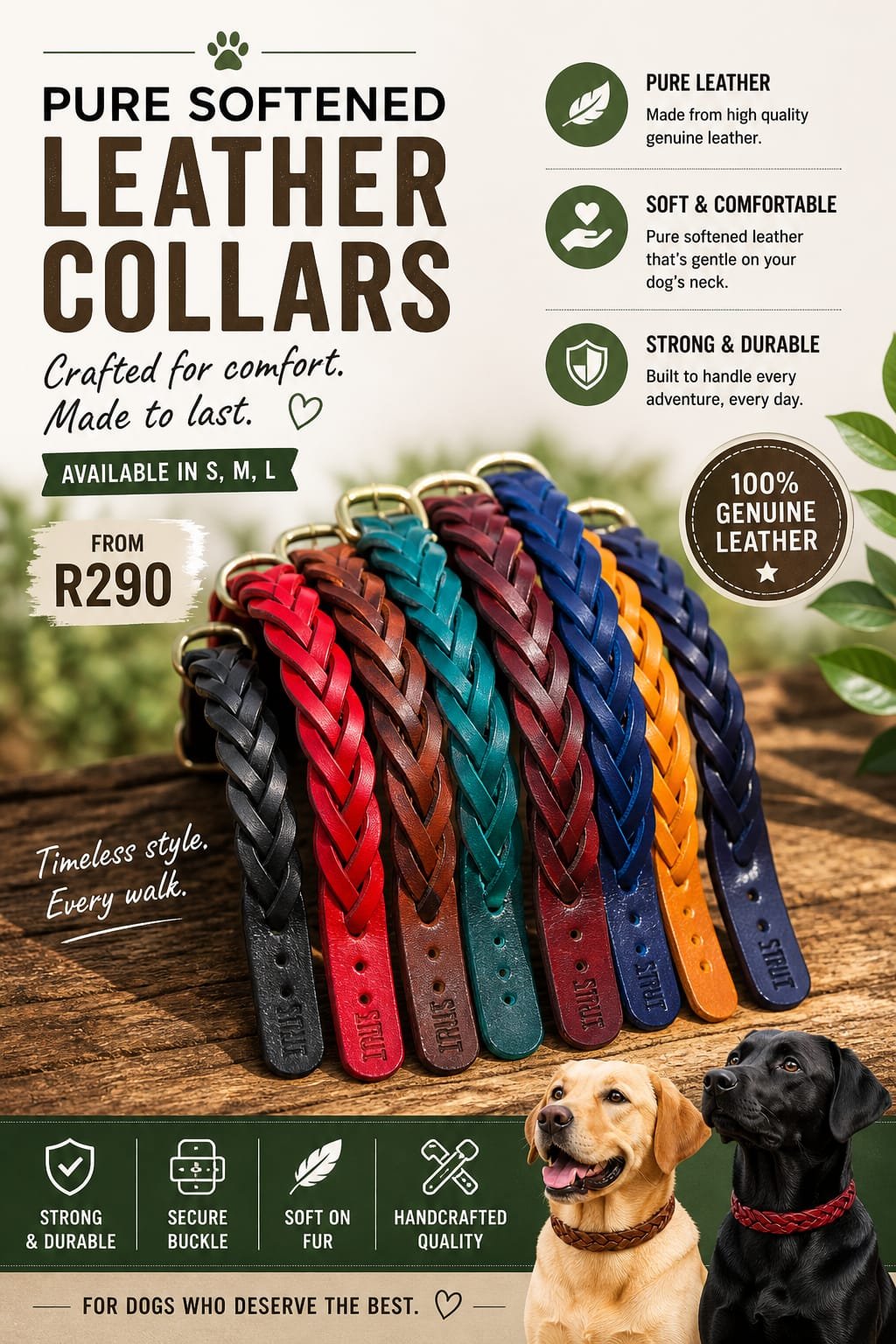 Strut Leather Collars