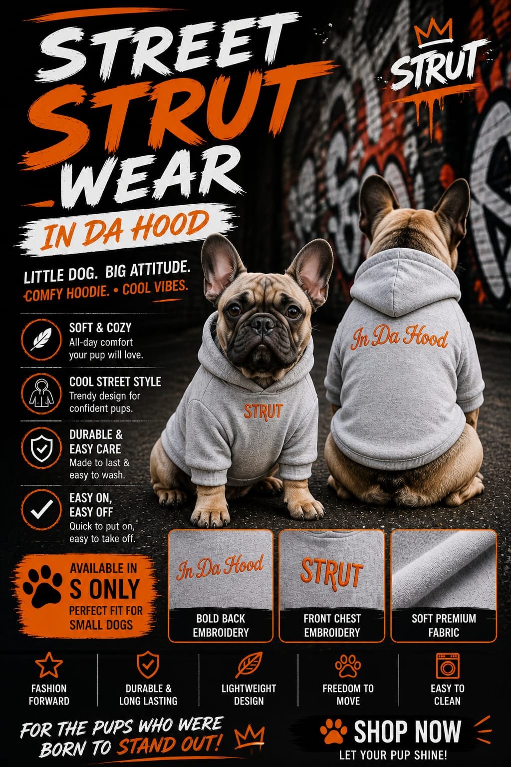 Strut In Da Hood Jersey