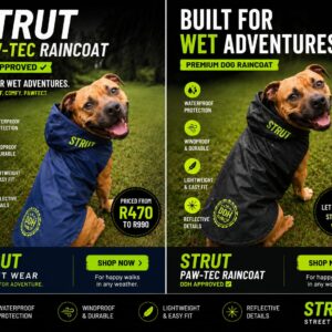 Strut Dog Raincoat