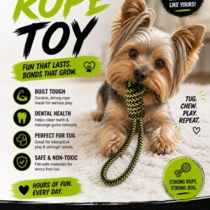 Strong Rope Tug Toy for Dogs